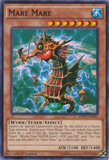 Mare Mare 2017 Mega-Tins Mega Pack Yu-Gi-Oh! card