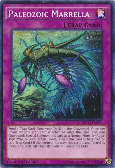 Paleozoic Marrella 2017 Mega-Tins Mega Pack Yu-Gi-Oh! card