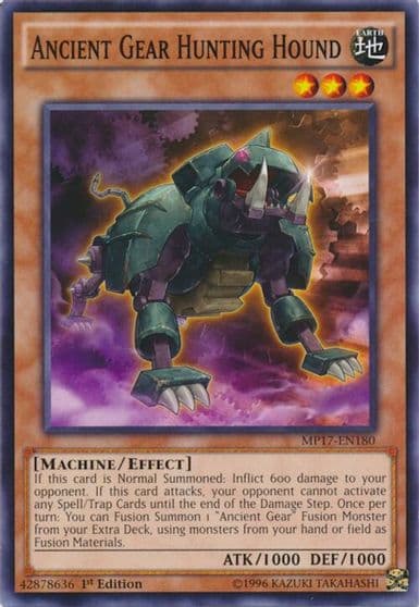 Ancient Gear Hunting Hound 2017 Mega-Tins Mega Pack Yu-Gi-Oh! card