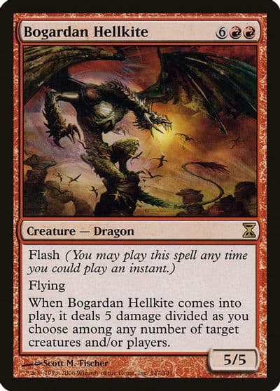 Bogardan Hellkite Time Spiral Magic card