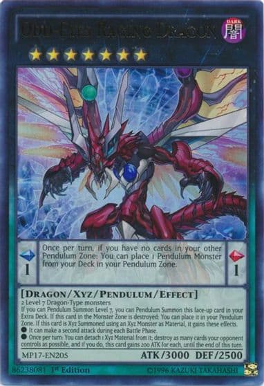 Odd Eyes Raging Dragon 2017 Mega-Tins Mega Pack Yu-Gi-Oh! card