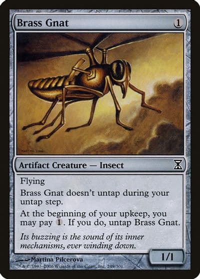 Brass Gnat Time Spiral Magic card