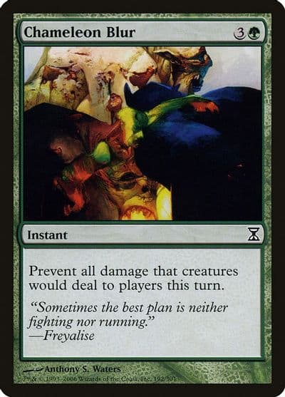 Chameleon Blur Time Spiral Magic card
