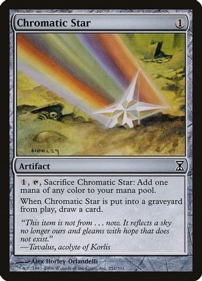 Chromatic Star Time Spiral Magic card