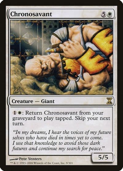 Chronosavant Time Spiral Magic card