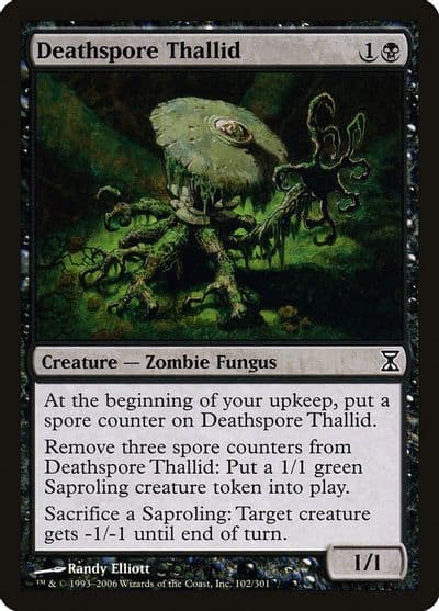 Deathspore Thallid Time Spiral Magic card