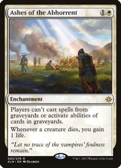 Ashes of the Abhorrent Ixalan Magic card