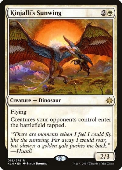 Kinjallis Sunwing Ixalan Magic card