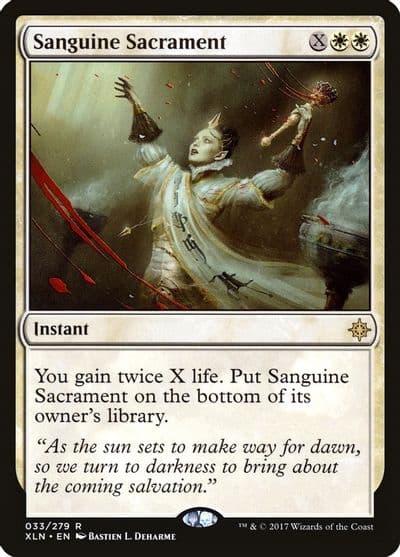 Sanguine Sacrament Ixalan Magic card
