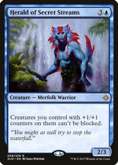 Herald of Secret Streams Ixalan Magic card