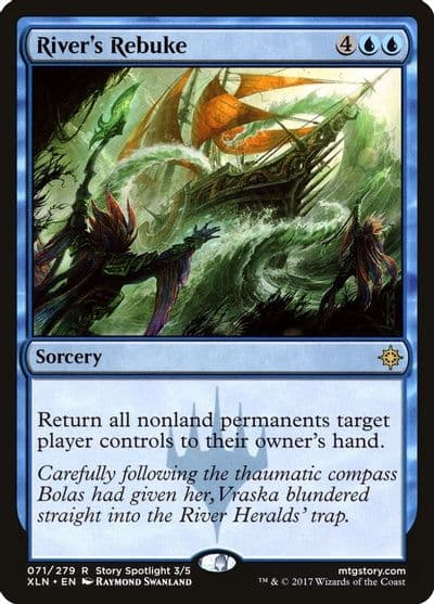 Rivers Rebuke Ixalan Magic card