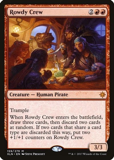 Rowdy Crew Ixalan Magic card