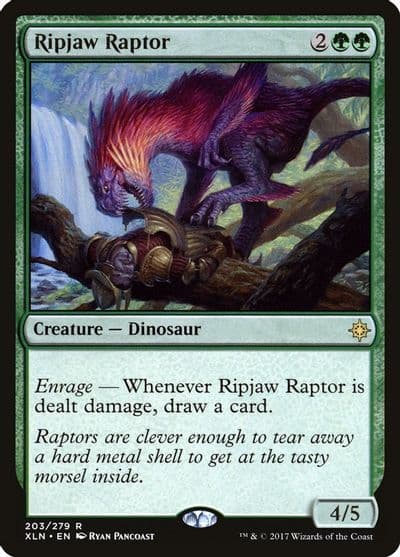 Ripjaw Raptor Ixalan Magic card