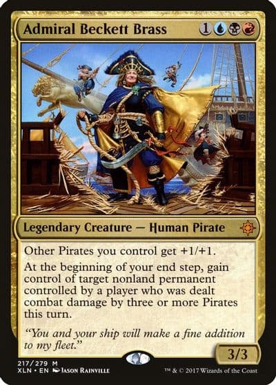 Admiral Beckett Brass Ixalan Magic card
