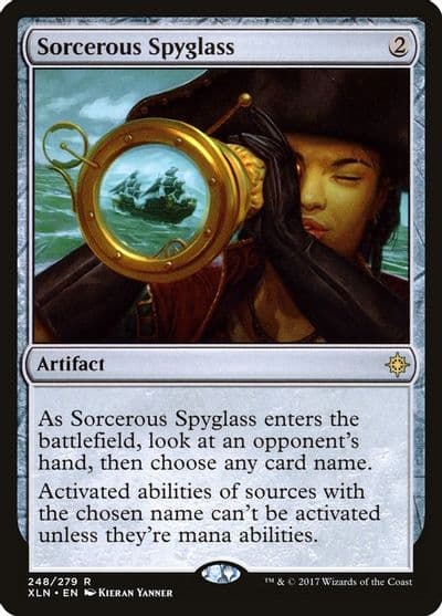 Sorcerous Spyglass Ixalan Magic card