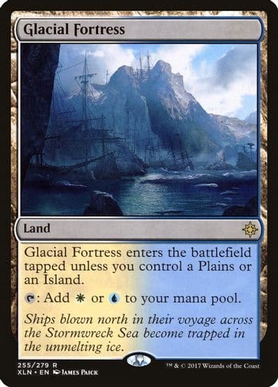 Glacial Fortress Ixalan Magic card