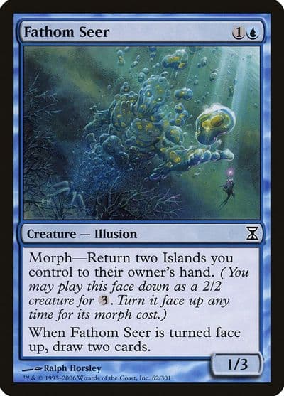 Fathom Seer Time Spiral Magic card