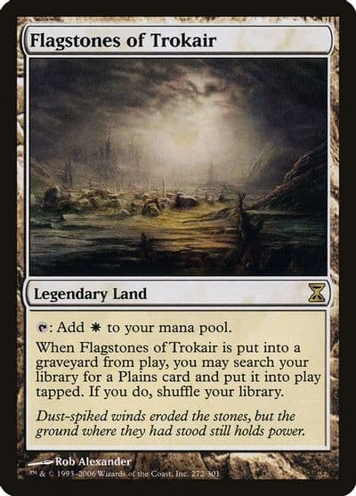 Flagstones of Trokair Time Spiral Magic card