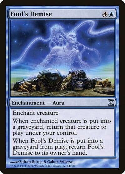 Fools Demise Time Spiral Magic card