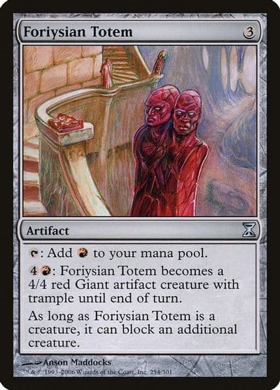 Foriysian Totem Time Spiral Magic card