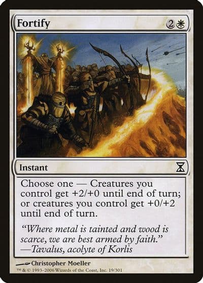 Fortify Time Spiral Magic card