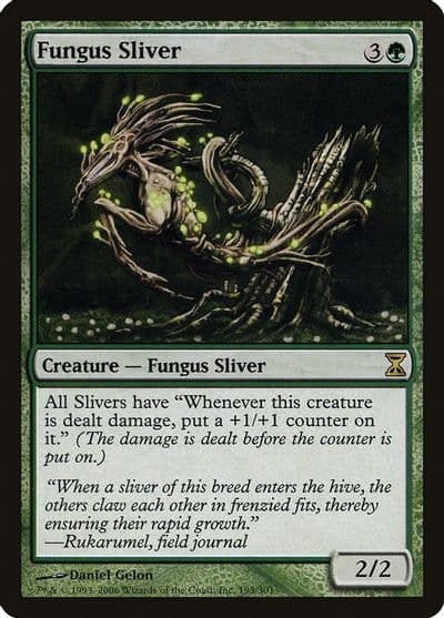Fungus Sliver Time Spiral Magic card