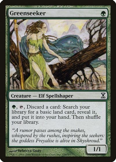 Greenseeker Time Spiral Magic card