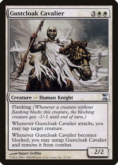 Gustcloak Cavalier Time Spiral Magic card