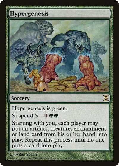 Hypergenesis Time Spiral Magic card