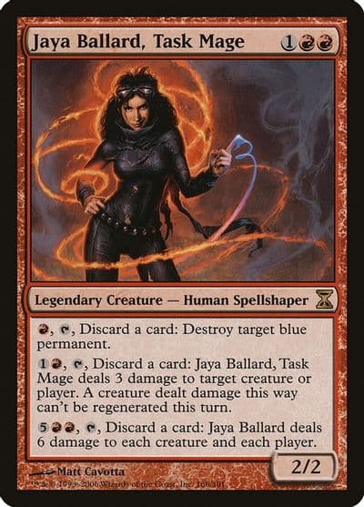 Jaya Ballard Task Mage Time Spiral Magic card