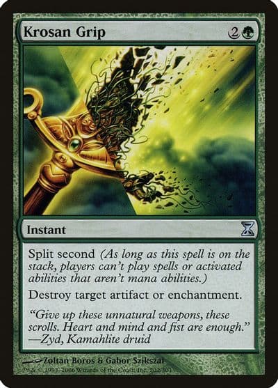 Krosan Grip Time Spiral Magic card
