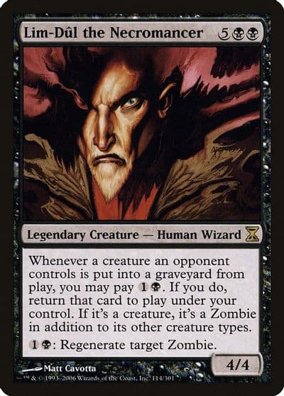 Lim Dul the Necromancer Time Spiral Magic card