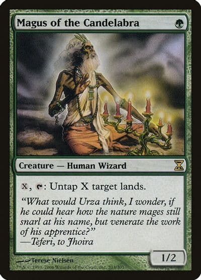 Magus of the Candelabra Time Spiral Magic card