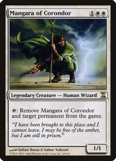 Mangara of Corondor Time Spiral Magic card