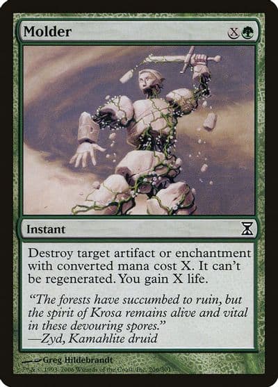 Molder Time Spiral Magic card