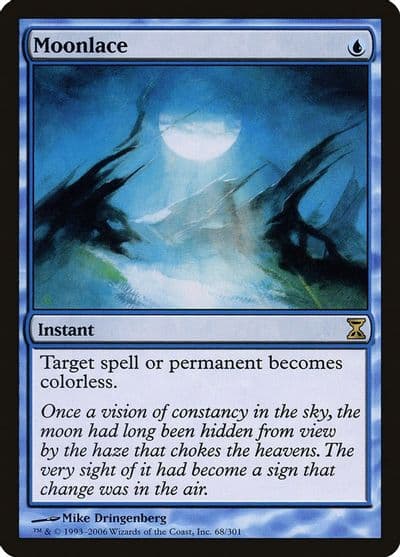 Moonlace Time Spiral Magic card