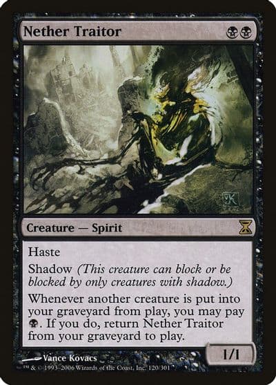 Nether Traitor Time Spiral Magic card