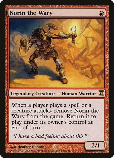 Norin the Wary Time Spiral Magic card