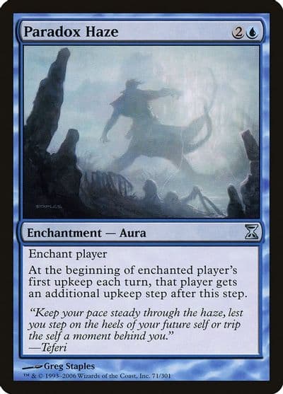 Paradox Haze Time Spiral Magic card