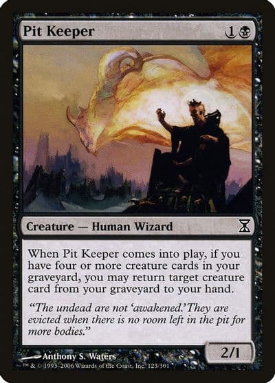 Pit Keeper Time Spiral Magic card