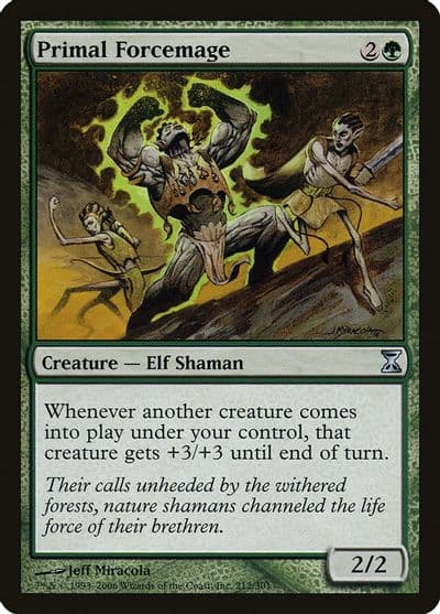 Primal Forcemage Time Spiral Magic card