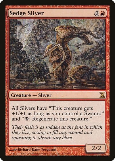 Sedge Sliver Time Spiral Magic card