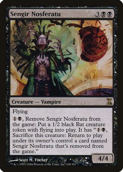 Sengir Nosferatu Time Spiral Magic card
