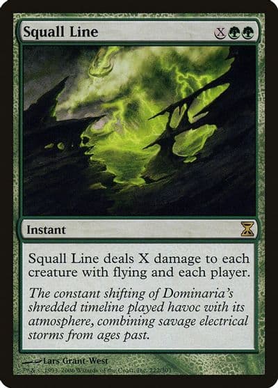 Squall Line Time Spiral Magic card