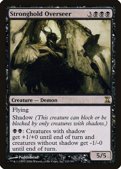 Stronghold Overseer Time Spiral Magic card