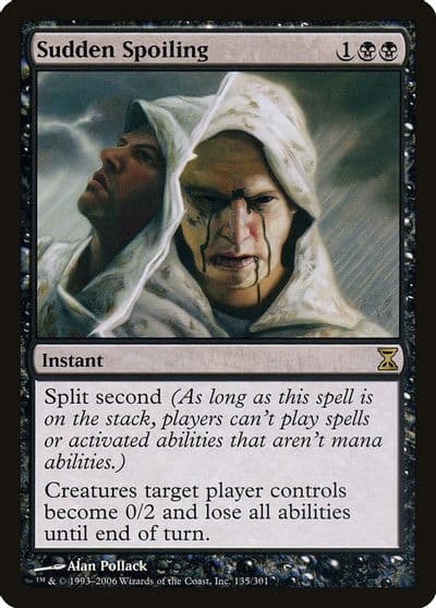 Sudden Spoiling Time Spiral Magic card