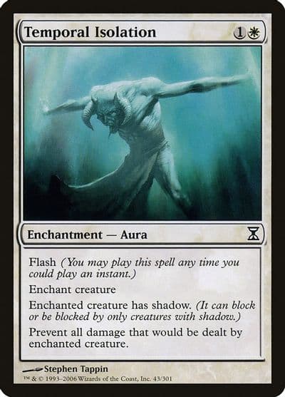 Temporal Isolation Time Spiral Magic card