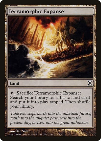 Terramorphic Expanse Time Spiral Magic card