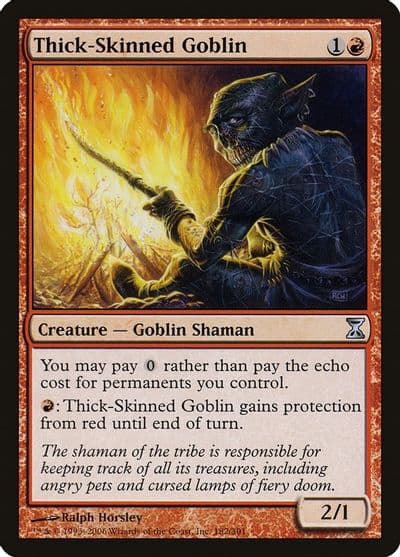 Thick Skinned Goblin Time Spiral Magic card