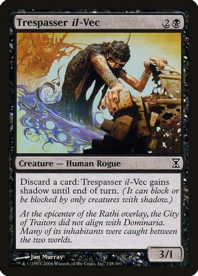 Trespasser il Vec Time Spiral Magic card